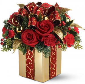 fleurs pour Noël: bouquet de noël Etincelles